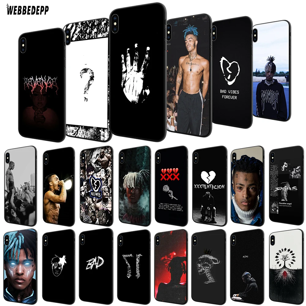 

Q15 XXXTENTACION TPU Phone Cover for Apple iPhone 6 6S 7 8 Plus 5 5S SE X XS MAX XR silicone Soft Case