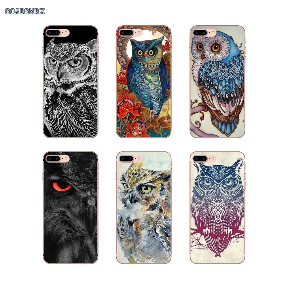 For Huawei Honor 7 8 10 6 Play 4C 5C 5X 6X 7X 8X 9 Lite 7A 6C Pro 5A 6A 7C Nova 3 3i Silicone Cover Vintage Owl Phone Soft Shell | Мобильные