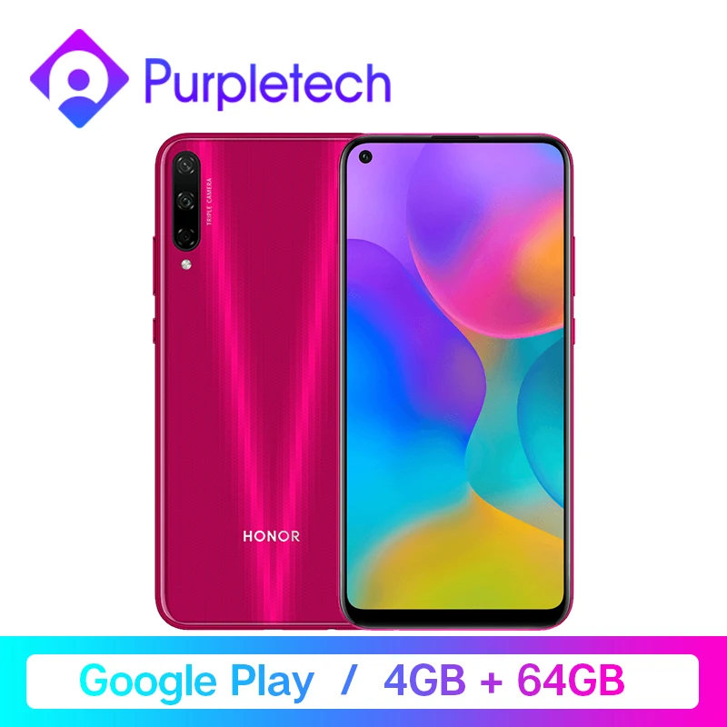 Honor play 3 мобильный телефон honor 6 39 дюймов четыре ядра Android 9 0 разблокировка лица GPU