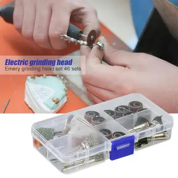 

46/55pcs Electric Grinding Tool Grinding Heads Set Mini Portable Rotary Wood Metal Drill Grinder Cutting Accessories