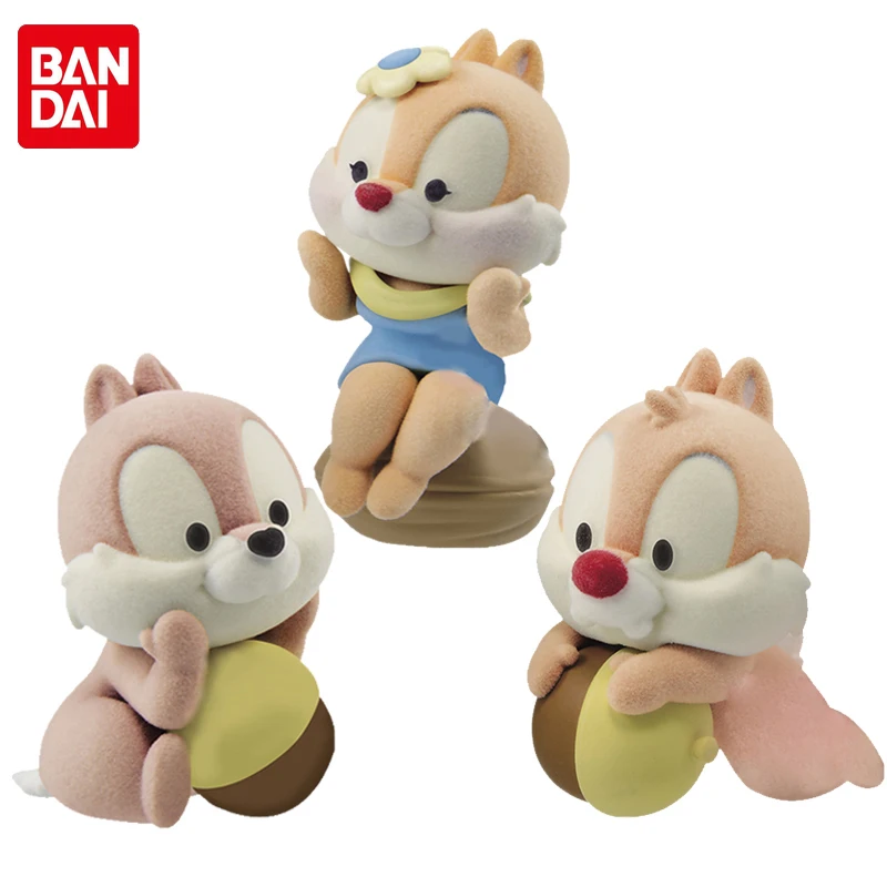 Bandai пушистый пышная гитара Пти Буше натуральная Флокирование куклы Disney чип и