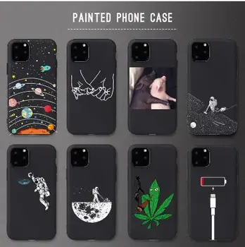 

Funy Lover Design Soft TPU Case for Phone 7 6s 6 8 Plus X Matte Cover for Phone XR XS 11Pro Max 5 5S SE Fundas Capa