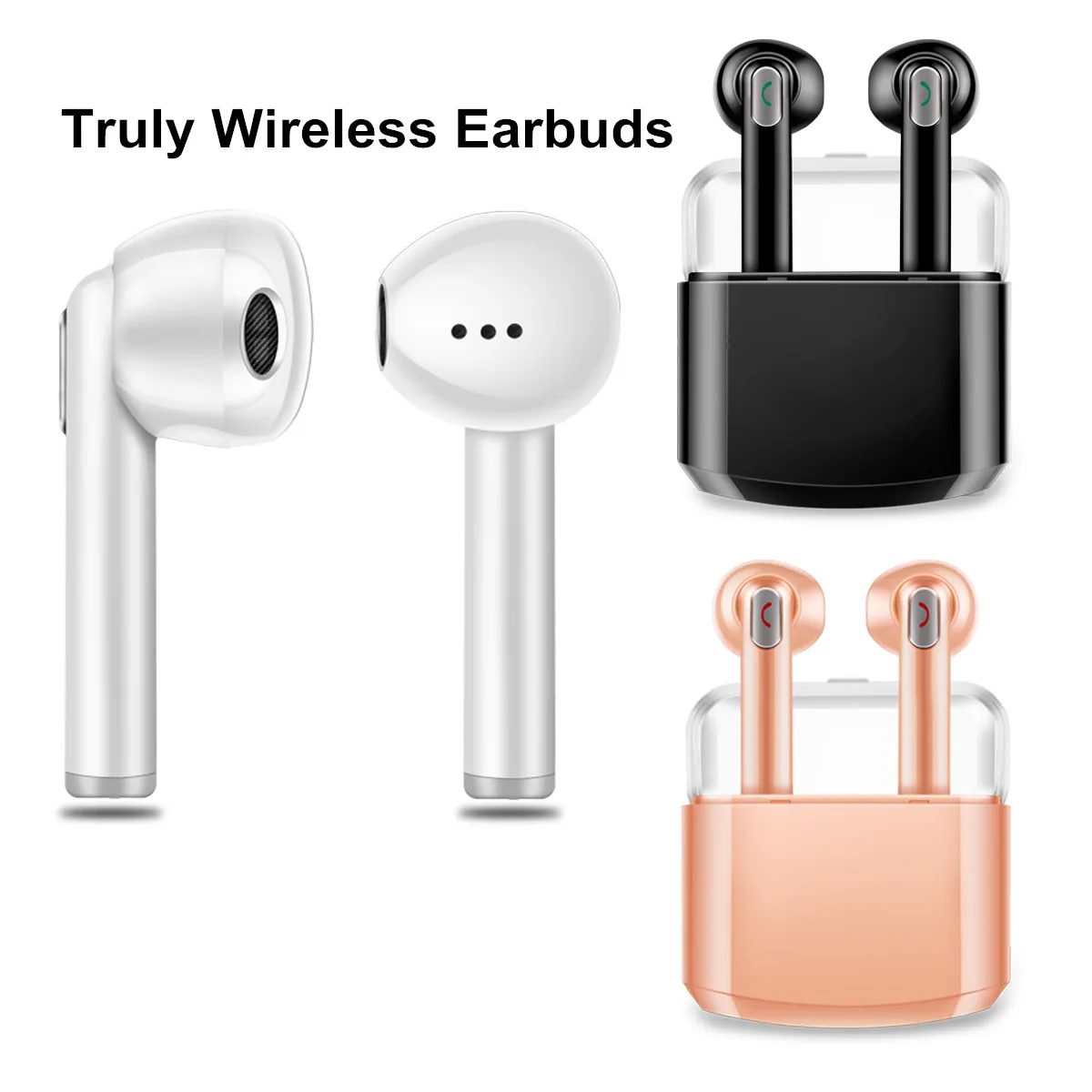 LEORY TWS настоящие беспроводные Bluetooth наушники 5,0 мини тяжелый бас стерео музыкальные наушники портативные двойные гарнитуры с зарядным устройством