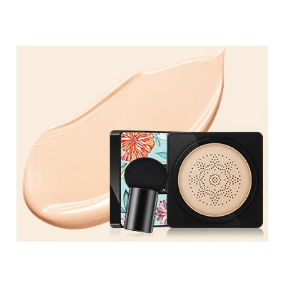 Ivory white. BB Air Cushion основа Корейская Грибная головка CC крем отбеливающий консилер макияж косметика водостойкая осветляющая основа для лица тон M - Цвет: Ivory white.