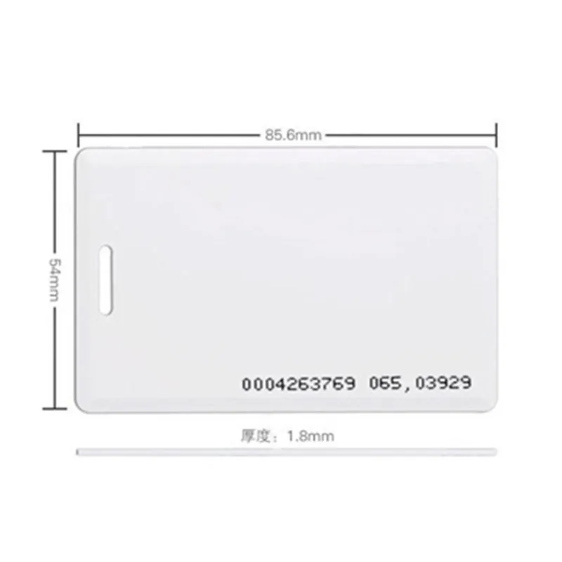 1 шт. 8 мм EM4100 Tk4100 125 кГц доступ Управление толстые брелок Карточка RFID метки маркер