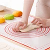 Non-slip Silicone Pastry Mat Large Silicone Baking Mat Sheet Pizza Dough Rolling Mats Fondant Pie Crust Mat Liners Counter Tools ► Photo 3/6
