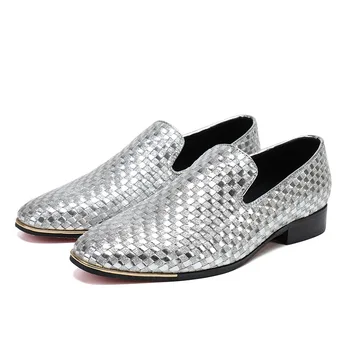 

Man Loafers Steel Toe Leisure Korean Style Luxury Shoes Cow Leather Slip-on Rubber Genuine Leather Full Grain Leather Solid