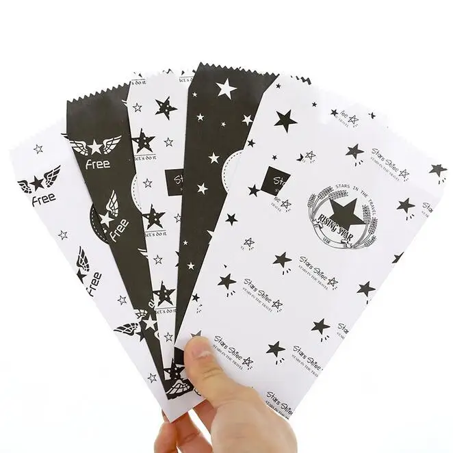 

50pcs/lot Vintage Black & White Star series paper Envelope cute card bag gift bag office school supplies wholesale