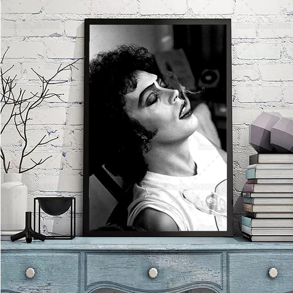 Роки ужасы постеры Frank N Furter холщовая картина золотой век знаменитый фильм