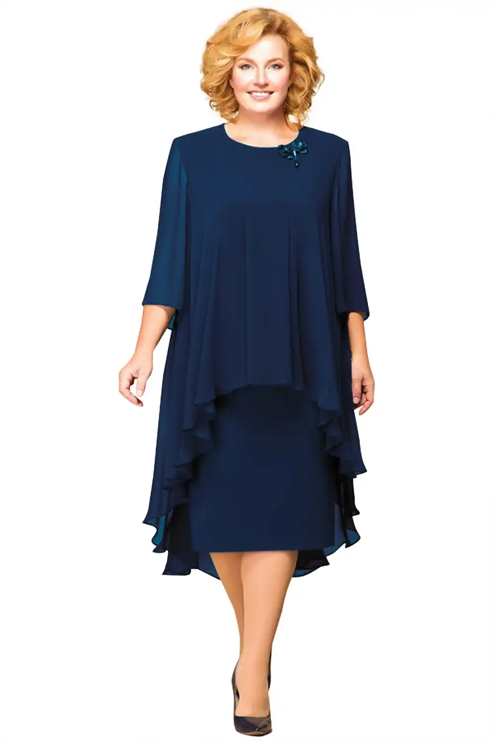 tea length mother of the bride dresses with jackets