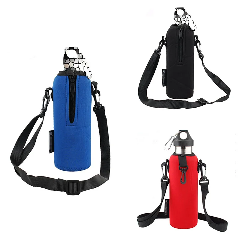750ml Sports Water Bottle Case Insulated Bag Carrier for Mug Bottle Cup Neoprene Pouch Holder Sleeve Cover