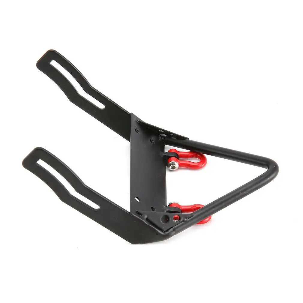 Neutral Stainless Steel Metal Triangle Front Bumper Model Parts Accessories For 1/10 RC Car Crawler D90 Axial SCX10