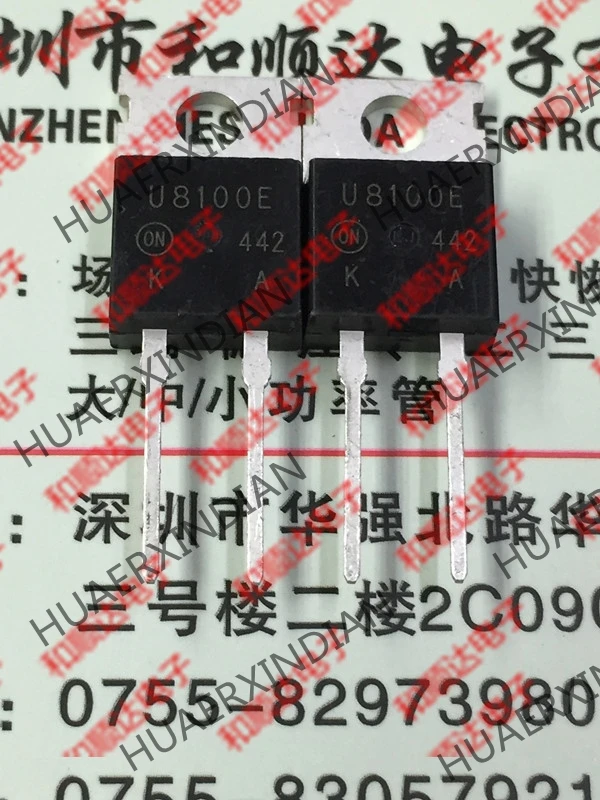 20 шт./лот MUR8100E U8100E TO-220