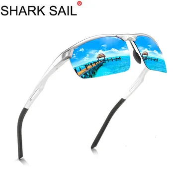 

SHARK SAIL Photochromic Sunglasses Men Polarized Chameleon Glass Male Change Color Sun Glasses Day Night Vision Driving Eyewear