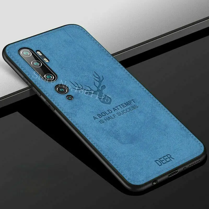 Противоударный тканевый чехол для Xiaomi Redmi Note 9 9s 8T 8 7 Pro Классическая ткань матовая