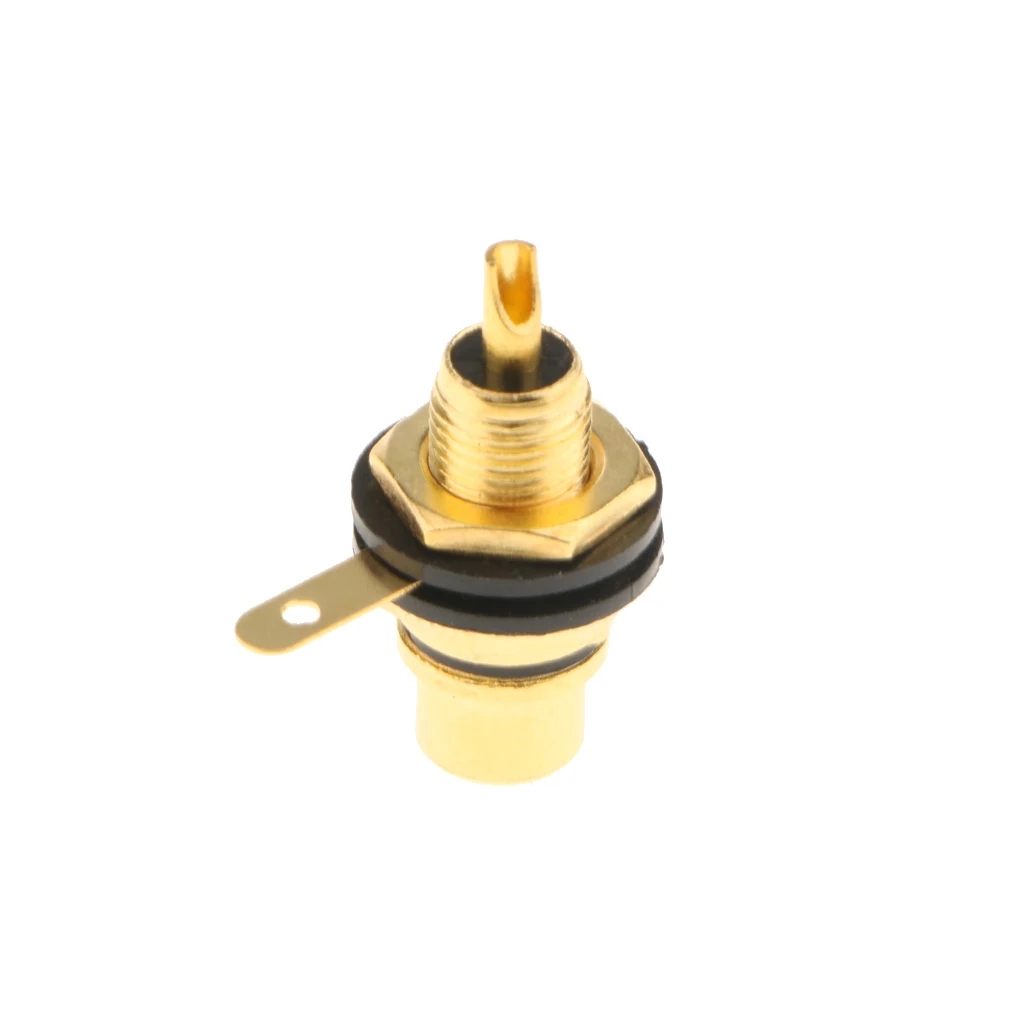 1Piece RCA Jack / Socket Audio Video Female Cable Connector For Computer