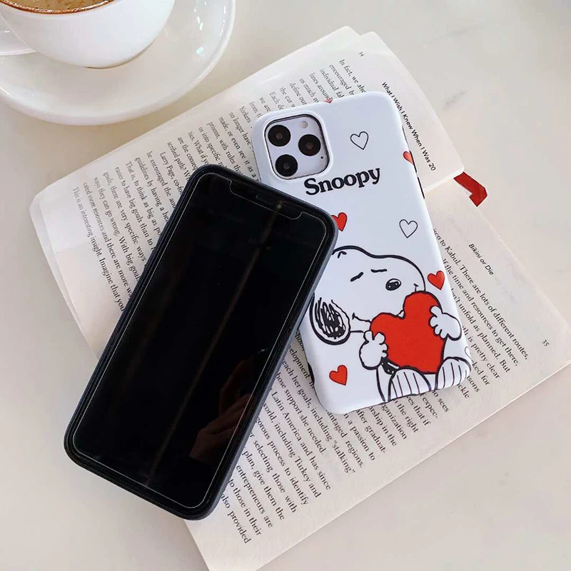 Чехол для телефона для iphone 11Pro XS Max X XR с мультипликационным принтом love Charlie коричневый IMD мягкий чехол для iphone 6 6S 7 8 Plus задняя крышка fundas capa