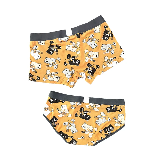 Christmas Underwear New Year's Rabbit Men's Boxer Briefs