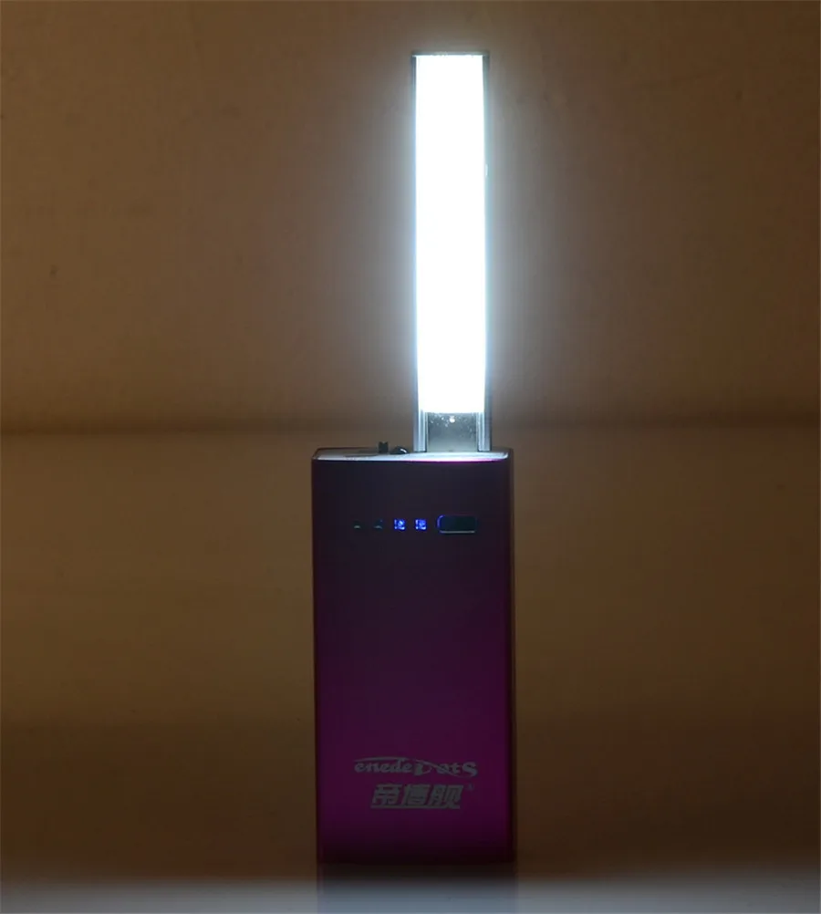 Mini Portable 5V USB LED Light with Touch Sensor Switch Stepless Dimming Night Light Power Bank Flashlight Table Desk Book Lamp