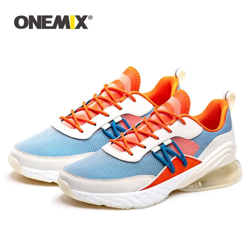 Onemix летние мужские кроссовки дышащие сетчатые Прогулочные удобные спортивные