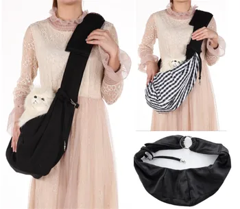 

Pet Carrier Bag Travel Tote Soft Comfortable Puppy Kitty Rabbit Double-sided Pouch Shoulder Carry Tote Handbag Hands free Revers