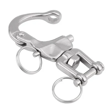 

Boat Snap Shackle Parts Hardware 2-3/4-Inch Jaw For Sailboat Spinnaker 70mm