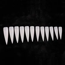 Маникюрный Инструмент для сценического исполнения наконечник для ногтей Одноцветный Прозрачный Прочный поддельные ногти DIY Art короткий Tsim Sha Long a