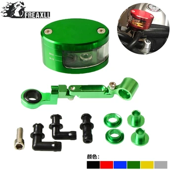 

For Kawasaki Ninja ZX7 ZX7R ZX7RR ZX9R ZX10 ZX10R CNC Brake Clutch Master Cylinder Fluid Reservoir Tank Oil Cup Motorcycle