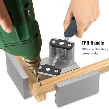 

Right Angle Clamp 90-degree corner Metal Welding Woodworking Folder Welding Flat Frame Angle Flat Pliers