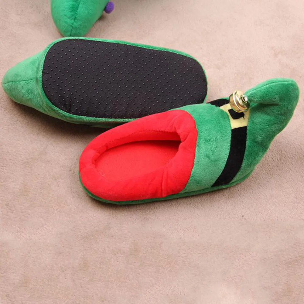 Clearance Cute Home Anti-skid cotton Cotton Slippers Christmas Festival Cute Children Drag Spring Winter warm
