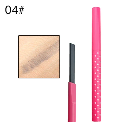 Color 4 Карандаш для бровей, косметика, тинт для макияжа, натуральная, стойкая краска, тату, для бровей, водостойкий, черный, коричневый, для бровей, макияж, набор, красота - Цвет: Color 4