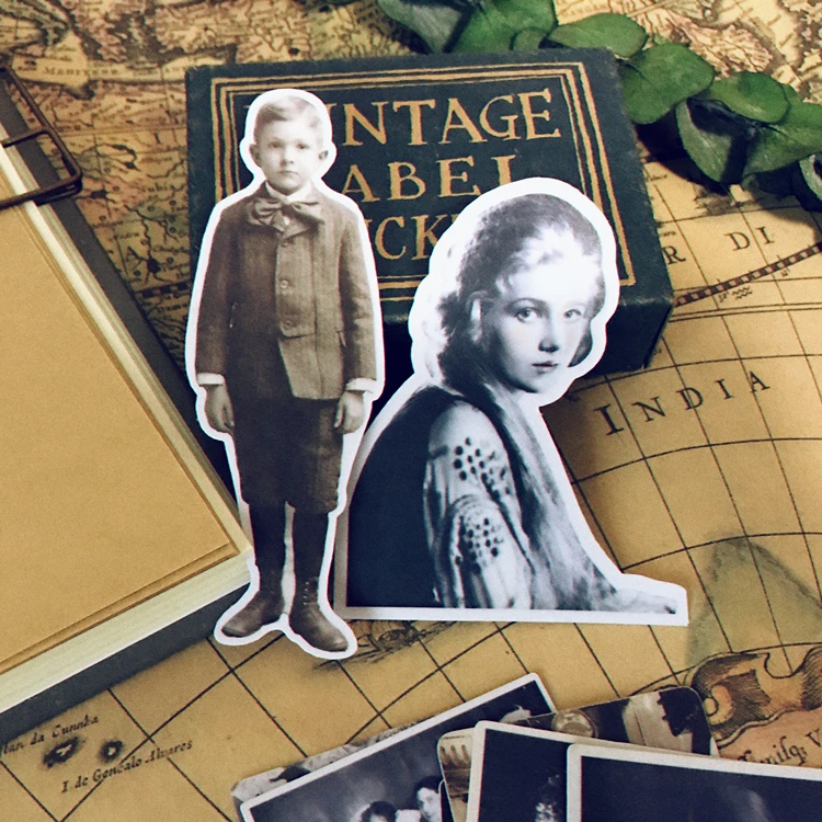 KLJUYP старые голливудские фотографии Vellum бумажные наклейки для скрапбукинга Happy planner/изготовление открыток/Журнал проекта