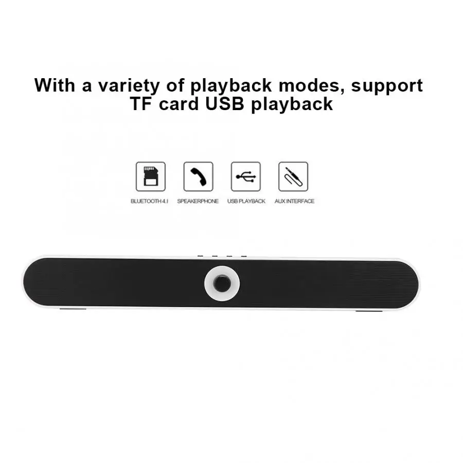Модный Настольный беспроводной Bluetooth динамик двойной Рог Сабвуфер Hi-Fi-class Bluetooth аудио двойной динамик громкой связи