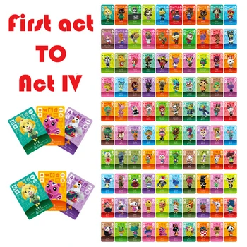 

New Arrival Animal Crossing New Horizons Amiibo Card For NS Switch 3DS Game Lobo Card Set Series 3 For Game Gifts