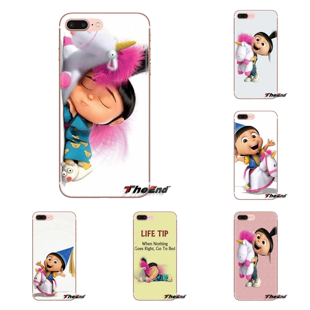 

Transparent Soft Cases Covers For Xiaomi Redmi 4A S2 Note 3 3S 4 4X 5 Plus 6 7 6A Pro Pocophone F1 Minion My Unicorn Agnes