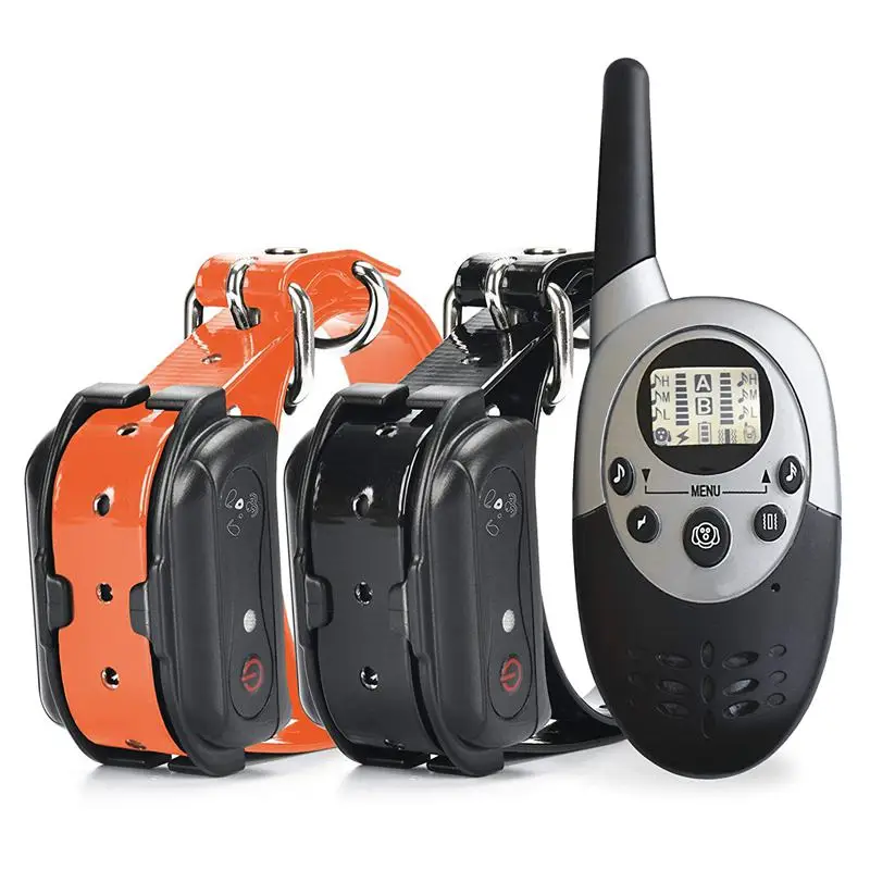 

Dog Training Collar Waterproof Rechargeable Remote Training Dog Collar With Bip Vibration And No Shock For 2 Dogs