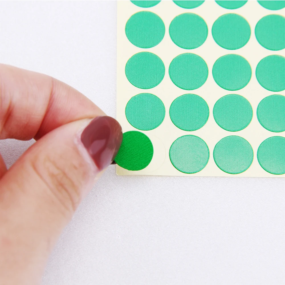 Circle Color Adhesive Label Dot Sticker Self Dot Sticker DIY Scrapbooking Adhesive Sticky Labels decorative stickers self adhesive stickers adhesive stickers diy scrapbooking accessories