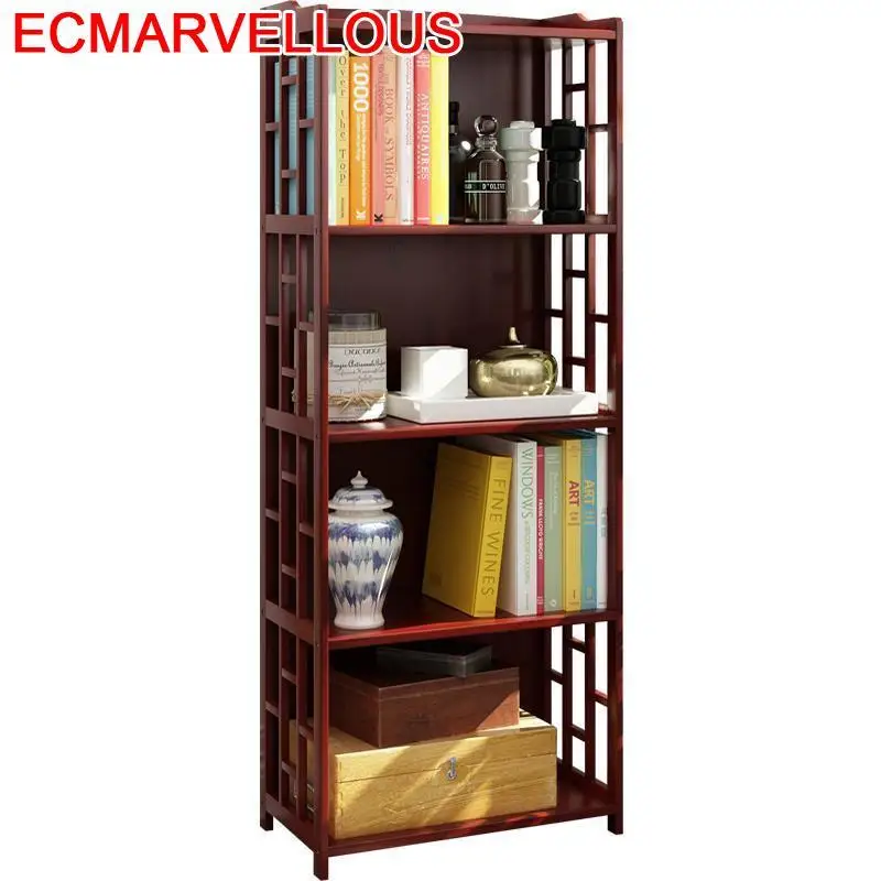 cheap Decoracion Decoracao Kids Wall Shelf Mueble Estanteria Madera Vintage Wodden Furniture Decoration Book Retro Bookshelf Case