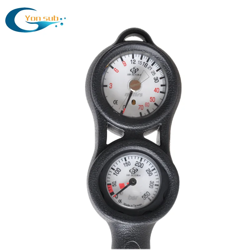 

Profession Diving Night Light Bivalent Table Pressure Gage + Depth Diving Instrument CE Certification Diving Barometer