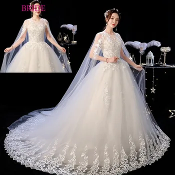 

New style bridal shoulder wedding dress