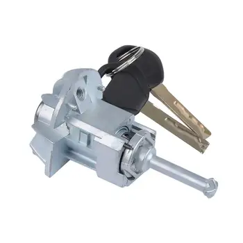 

Car Left Door Lock Cylinder Zinc Alloy Left Door Lock Cylinders With 2 Key For E46 Car Accessories
