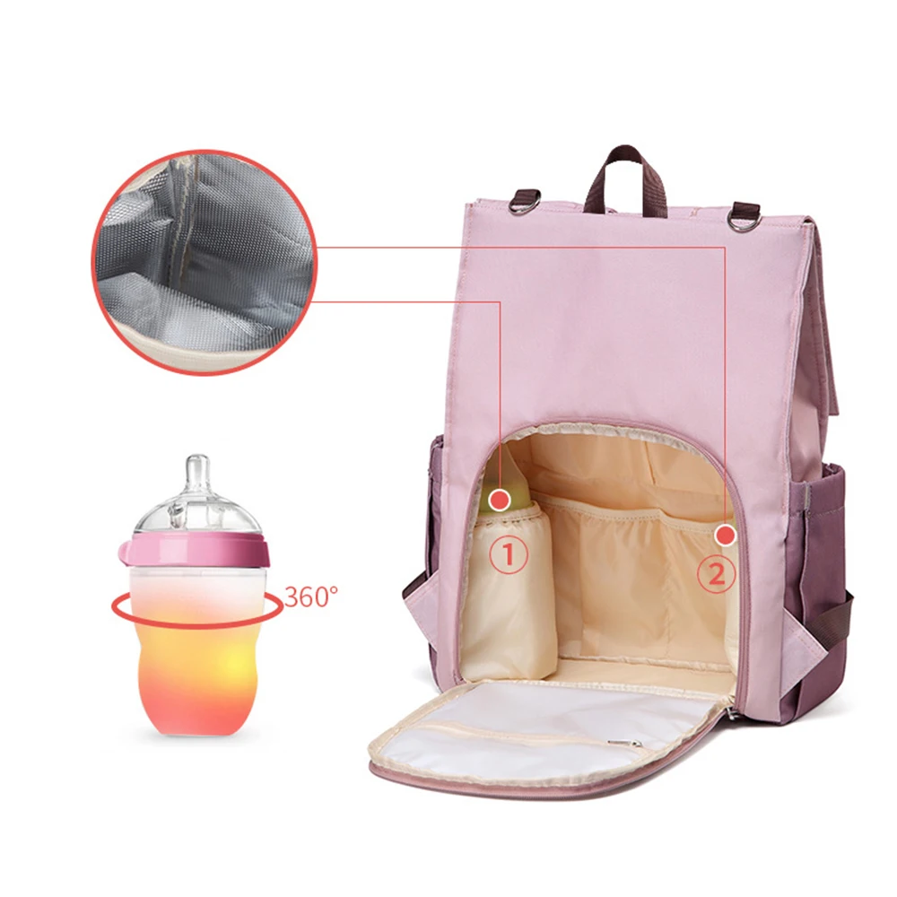 Полиэстеровый рюкзак для подгузников, сумка для мам, аксессуары для детских колясок, пеленка для мам, органайзер для мам, kanken