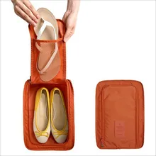 Портативная водонепроницаемая сумка для обуви трехслойный портативный органайзер для обуви дорожный мешочек для хранения карманные упаковочные кубики сумка на молнии с ручкой