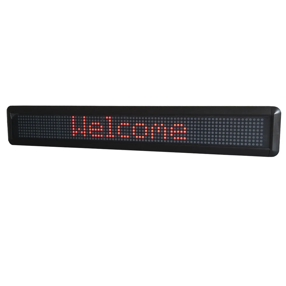 Hong hao programmable led message board moving signs for shopsWall Clocks AliExpress