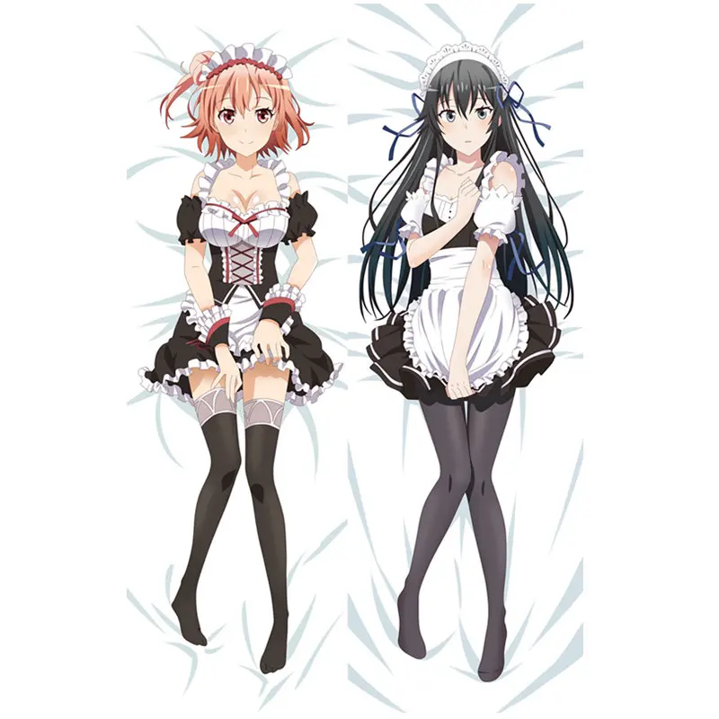 Аниме Yahari Ore no Seishun Love Go wa Machigatteiru наволочка сексуальная девушка 3D двустороннее постельное белье обнимающее тело наволочка