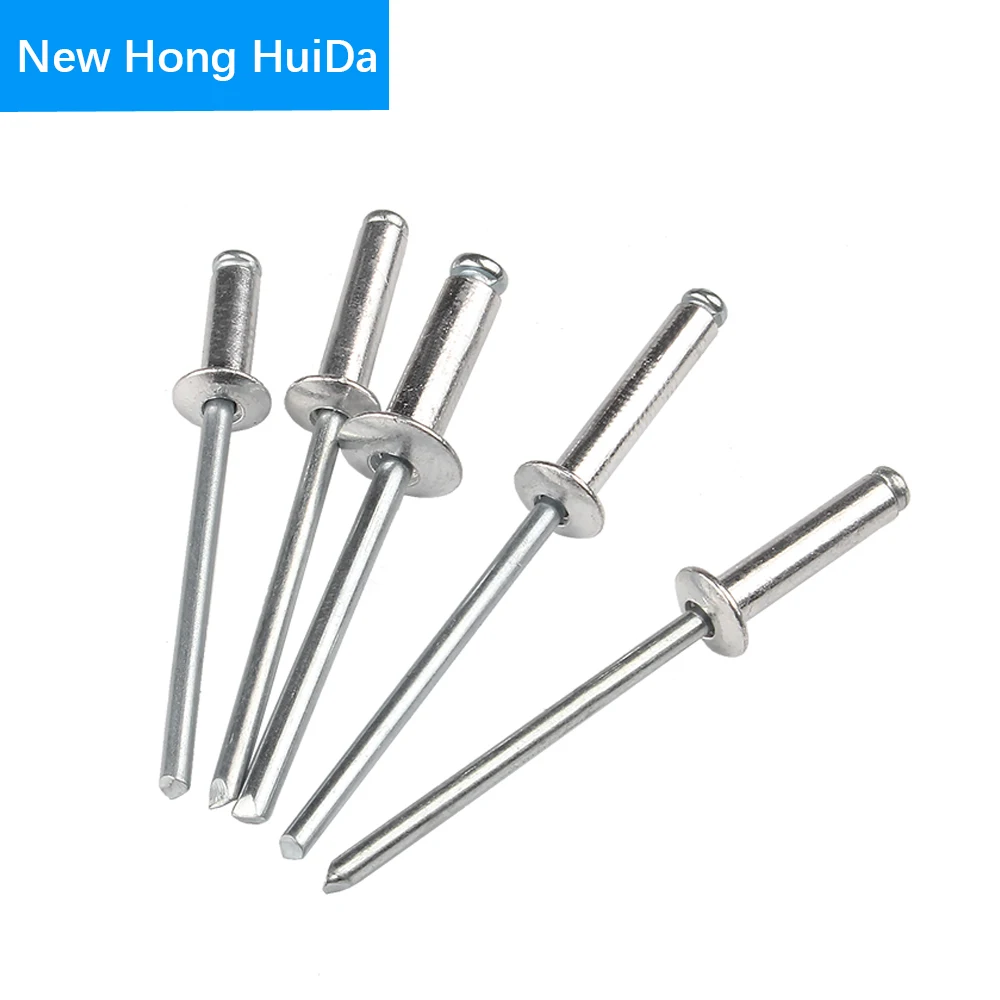 

Aluminium Mushroon Head Break Mandrel Blind Rivets Nail Pop Rivets For Furniture Car Aircraft M2.4 M3.2M4 M5 M6