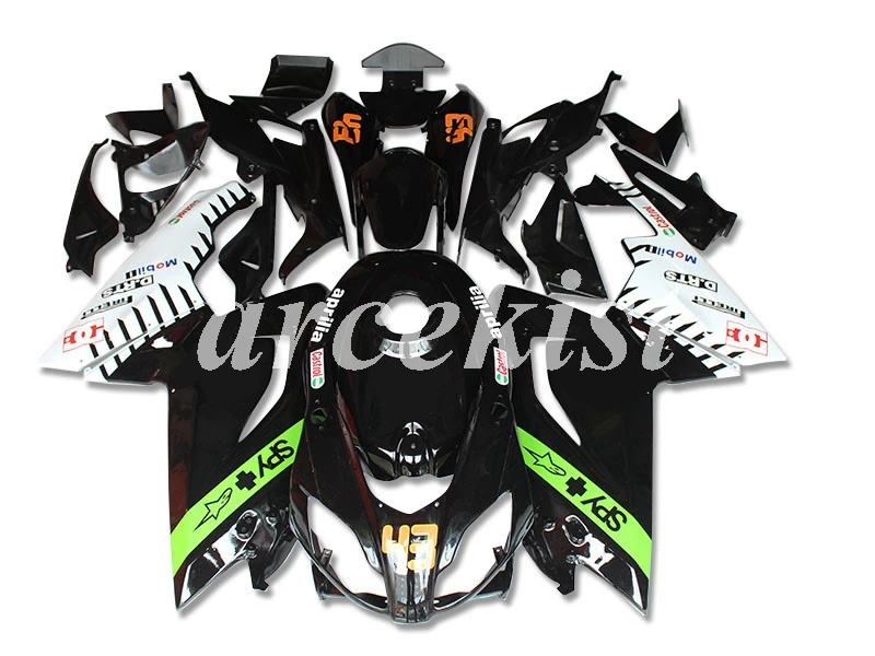 Мотоцикл литья под давлением ABS Полный обтекатели комплект подходит для Aprilia RS125 06 07 08 09 10 11 RS 125 2006-2011 тела набор Номер 43