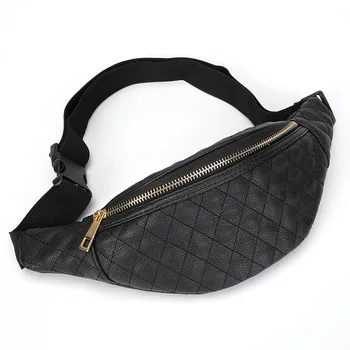 

New Women's Waist Bag Casual Women's Bag Lattice Diagonal Chest Bag Fashion Bag Female
