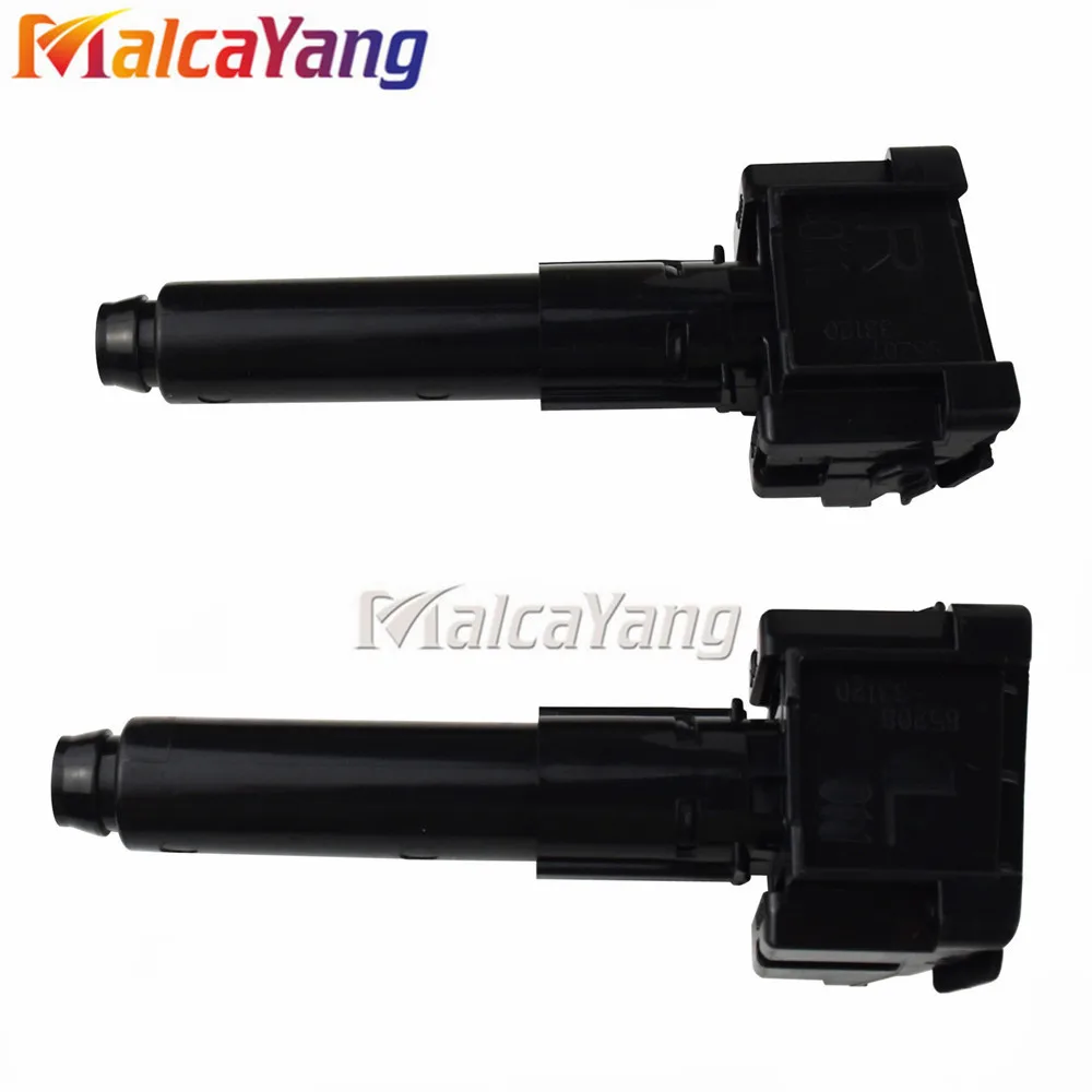 Pair Для Toyota Camry передняя фара для очистки воды Форсунка распылитель струи 85208-33120 85207-33120 - Цвет: Pair