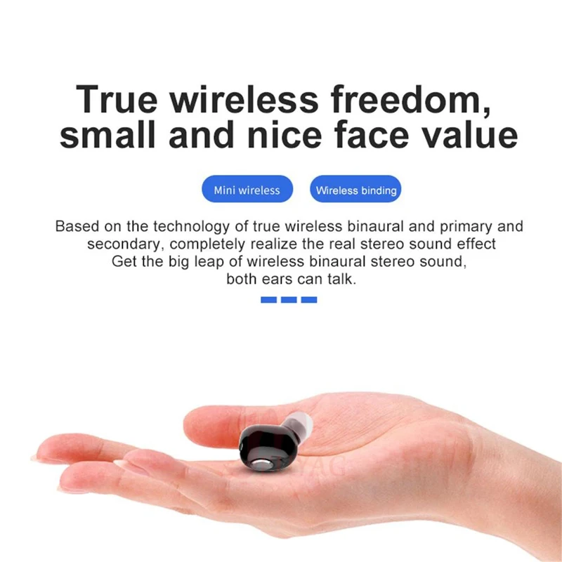 MEUYAG новые мини Bluetooth наушники беспроводные наушники гарнитура с микрофоном вкладыши спортивные наушники Auriculares для iPhone samsung
